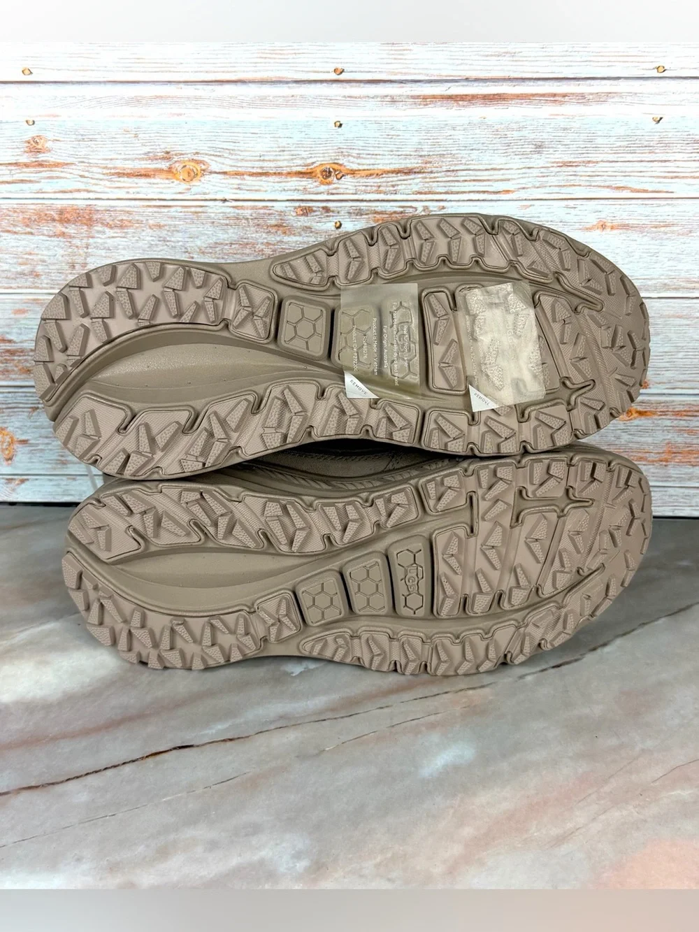UGG Men’s Hiker Weather Boots - Suede/Leather - Desert Neutral (Tan/Blush/Cream)